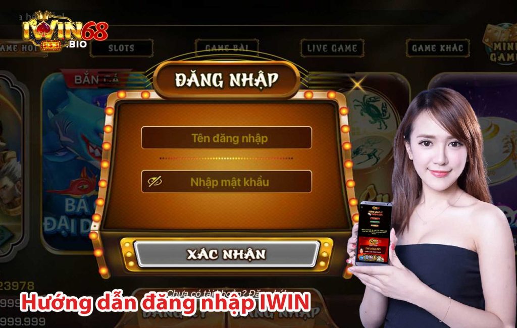 Hướng dẫn đăng nhập IWIN