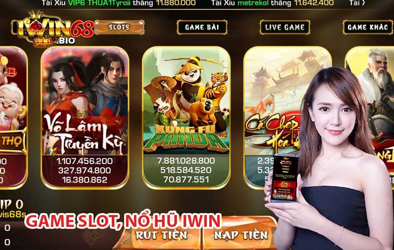 Rất nhiều game nổ hũ IWIN cho các bạn lựa chọn